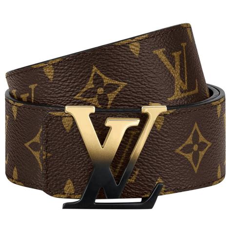 brown lv belt|Lv Belt men black.